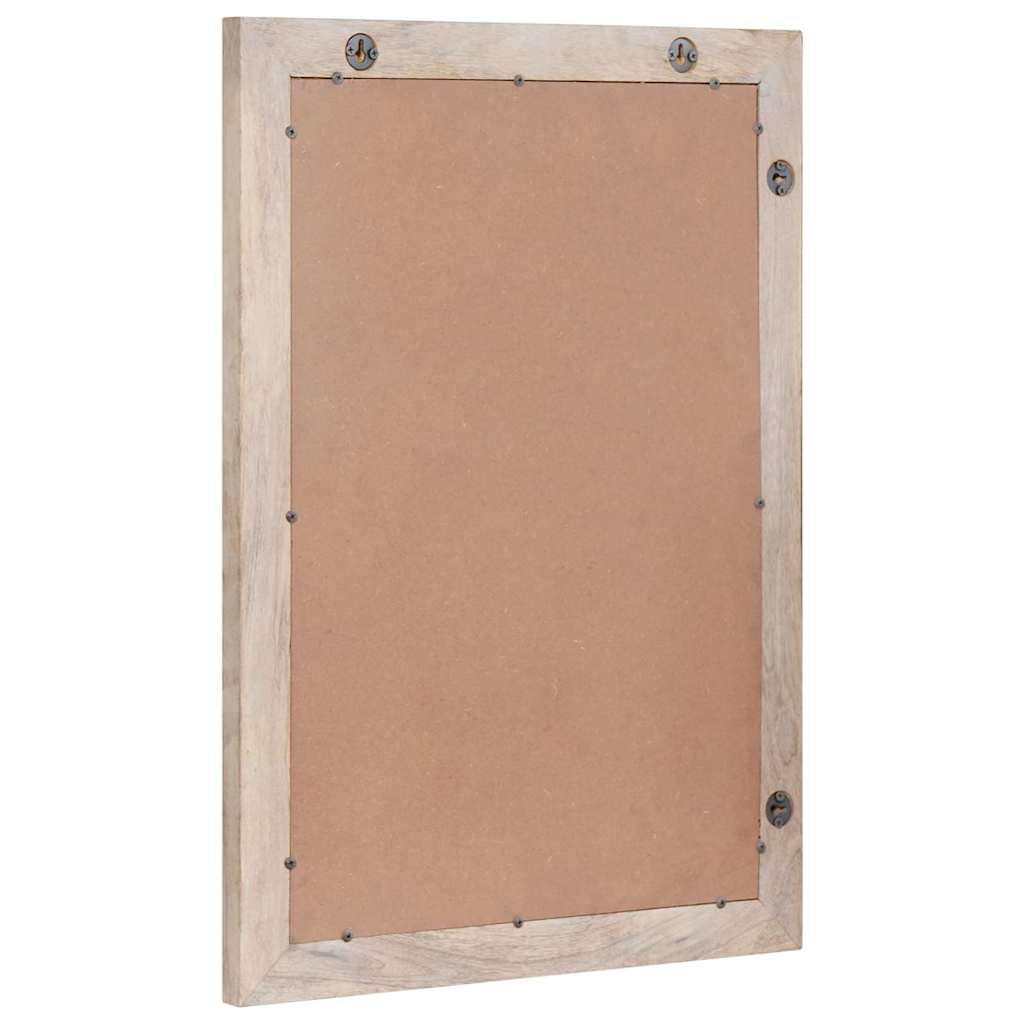 Specchio da bagno VidaXL con specchio bianco 70 x 50 x 2,5 cm