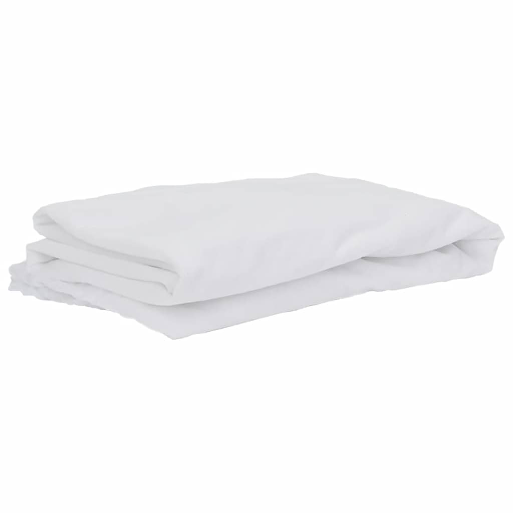 VidaXL protector de colchón impermeable 90x190 cm blanco