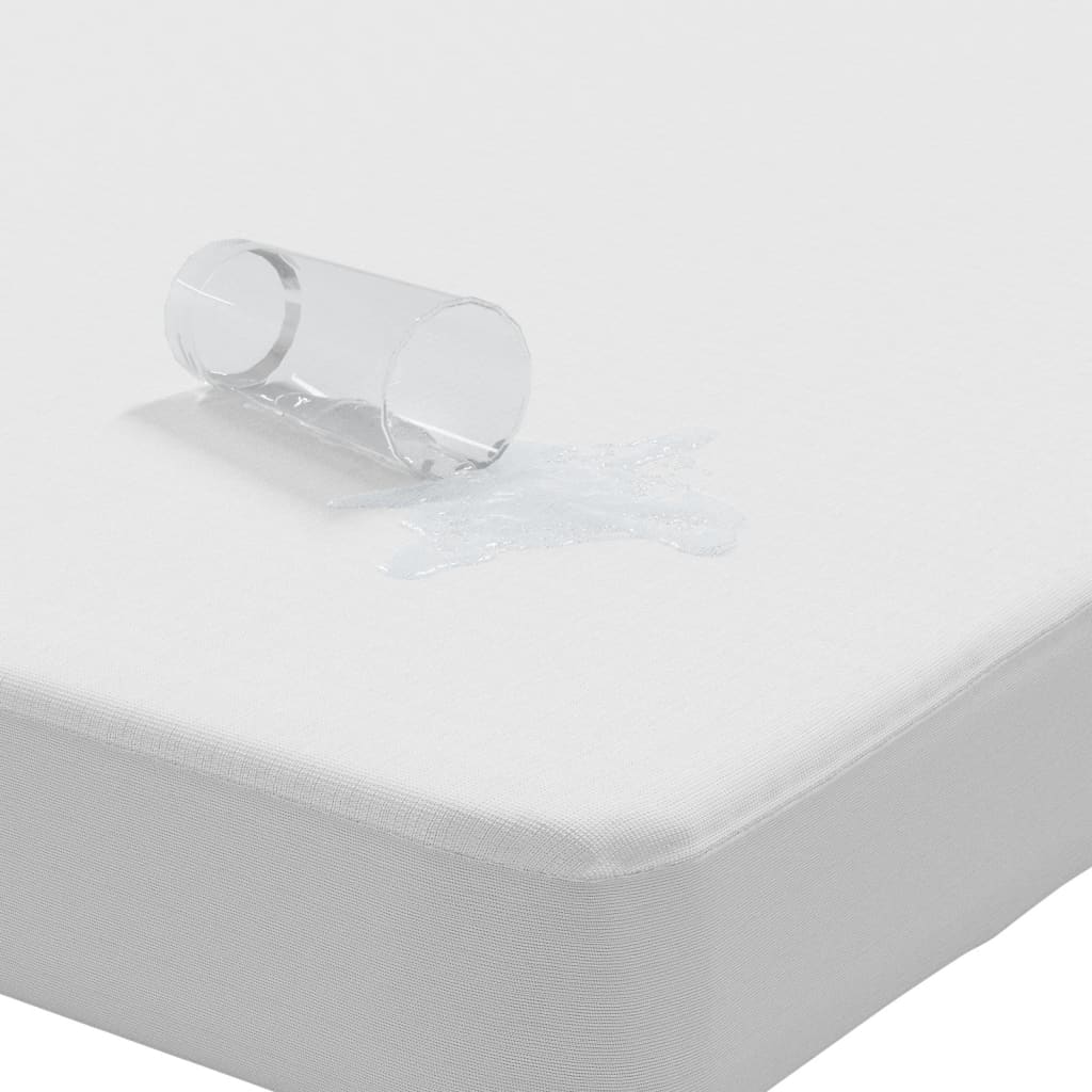 Vidaxx protector de colchón impermeable 120x200 cm blanco