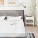 Vidaxx protector de colchón impermeable 120x200 cm blanco