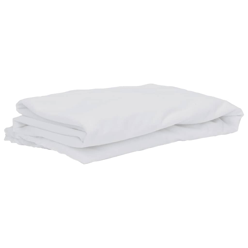 VidaXL protector de colchón impermeable 140x200 cm blanco