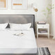 VidaXL protector de colchón impermeable 140x220 cm blanco