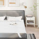 VidaXL protector de colchón impermeable 90x190 cm blanco