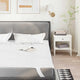 Vidaxx protector de colchón impermeable 80x200 cm blanco