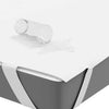 Coprimaterasso VidaXL impermeabile 180x200 cm bianco