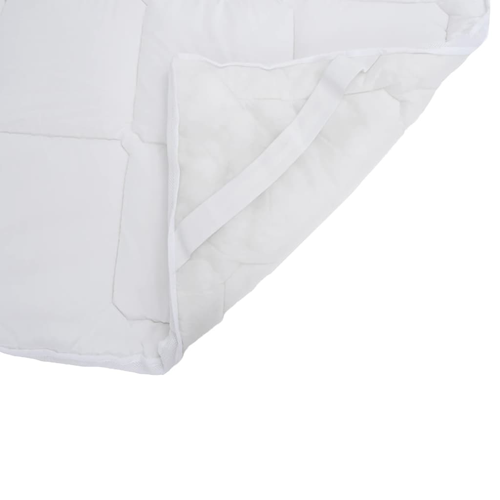 Protector de colchón VidaXL 80x200 cm blanco