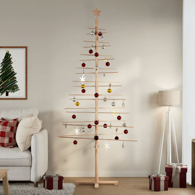 Vidaxl Decorazione natalizia albero di Natale 210 cm Pince solido