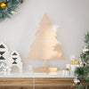 Vidaxl Decoración de Navidad Árbol de Navidad 70 cm Madera maciza