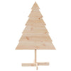 Vidaxl Decoración de Navidad Árbol de Navidad 110 cm Madera sólida