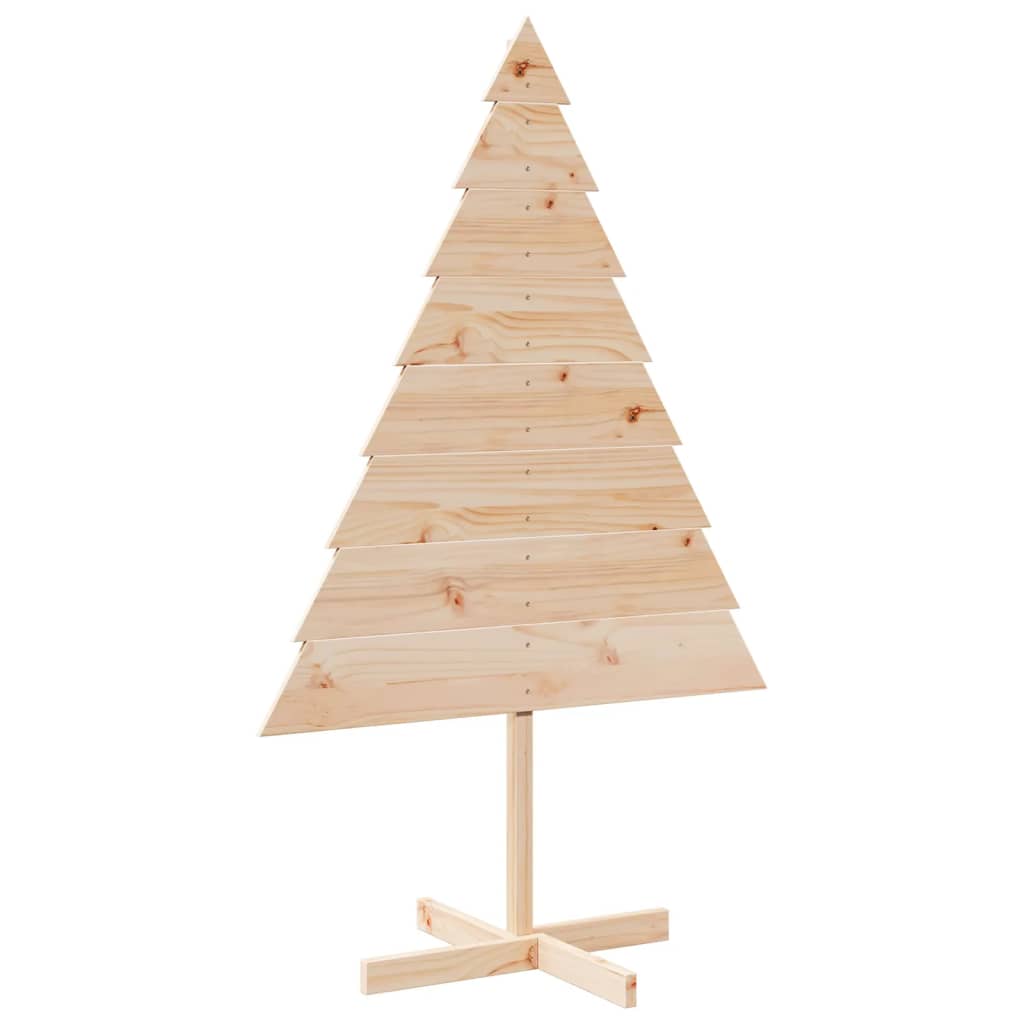 Vidaxl Decoración de Navidad Árbol de Navidad 150 cm Madera sólida