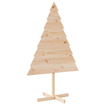 Vidaxl Decoración de Navidad Árbol de Navidad 150 cm Madera sólida