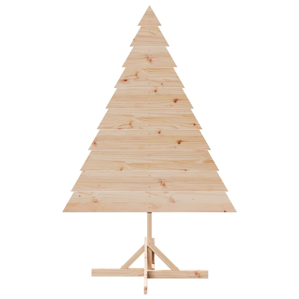 Vidaxl Decoración de Navidad Árbol de Navidad 180 cm Madera sólida