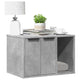 Lettiera per gatti Vidaxxl 60x40x40 cm legno composito cemento grigio