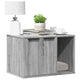 Vidaxl kattenbakkast 60x40x40 cm bewerkt hout grijs sonoma eikenkleur