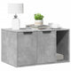 Cassetta lettiera per gatti Vidaxxl 80x50x45 cm legno composito cemento grigio