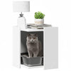 Vidaxl Kattenbakkast 42x42x51 cm de madera procesada blanca