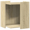 Vidaxl Cattenbakkast 42x42x51 cm de madera procesada Sonoma Oak Colored