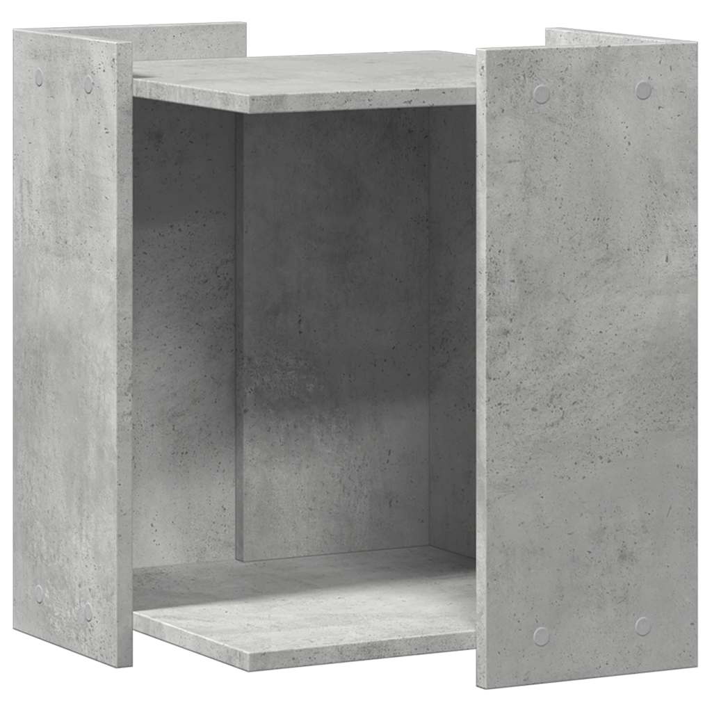 Vidaxl Cattenbakkast 42x42x51 cm de madera procesada betongrijs