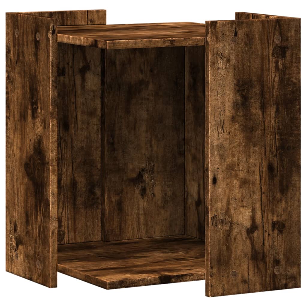 Vidaxl Cattenbakkast 42x42x51 cm Oak fumato in legno trasformato