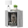 Vidaxl Cattenbakkast 42x42x51 cm de madera procesada gris soma color