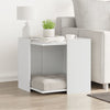 Vidaxl Kattenbakkast 53x53x51 cm de madera procesada blanca