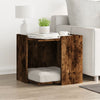 Vidaxl Cattenbakkast 53x53x51 cm de madera de madera ahumada coloreada