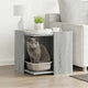 Vidaxl Cattenbakkast 53x53x51 cm de madera procesada gris soma color