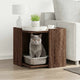 Vidaxl Cattenbakkast 53x53x51 cm cortado de madera marrón -Coled