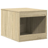 Vidaxl Kattenbakkast 47x59x42 cm de madera procesada Sonoma Oak Colored