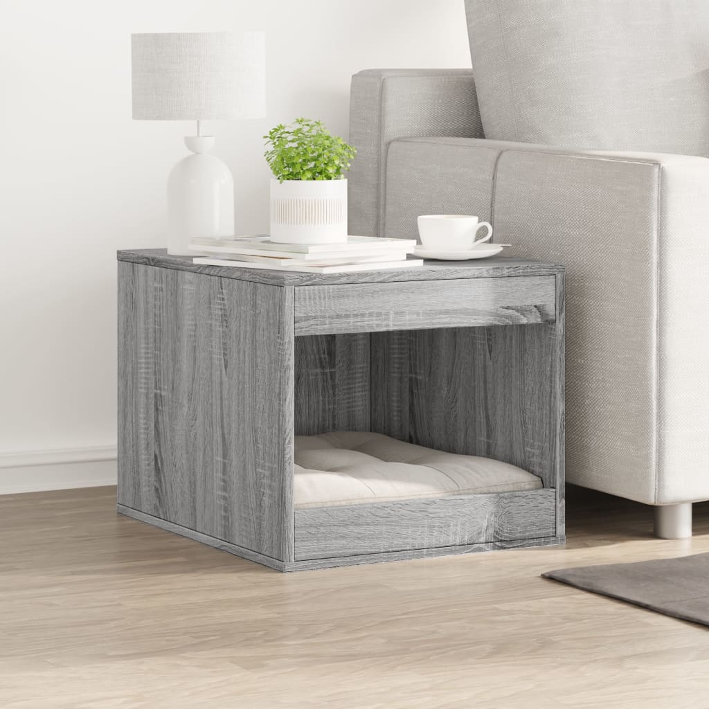 Vidaxl Cattenbakkast 47x59x42 cm de madera procesada gris soma color