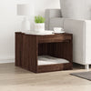 Vidaxl Kattenbakkast 47x59x42 cm de madera procesada de roble marrón