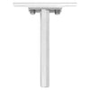 Vidaxl portadores de tablones flotantes 12st Invisible Ø12x100 mm de acero al carbono