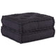 Divano componibile Vidaxl 2 pz tessuto antracite 140 x 70 x 36 cm