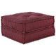 VidaXL sofá modular 2 piezas burdeos 140 x 70 x 36 cm tela