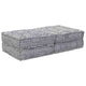 Vidaxl sofá modular 2 piezas gris claro 140 x 70 x 36 cm tela
