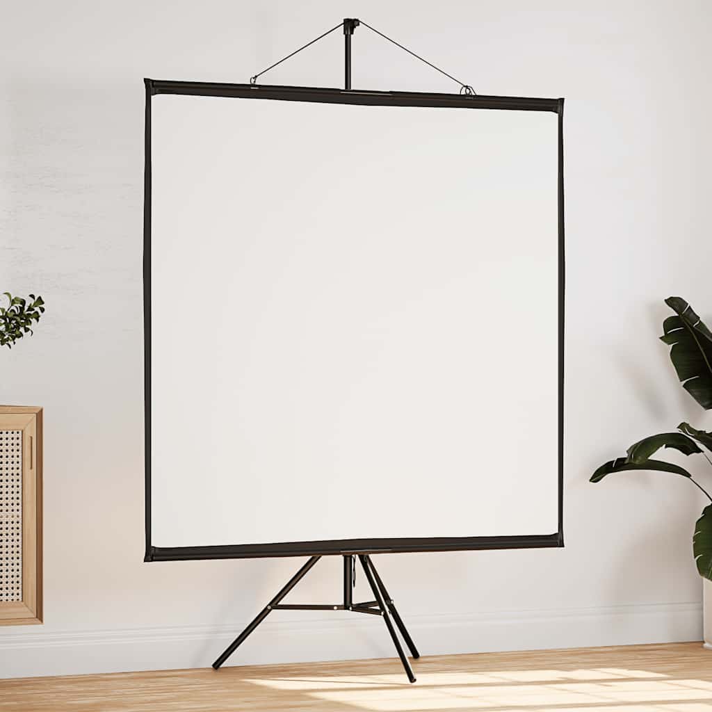 Vidaxl projectiescherm met statief 72 inch 1:1
