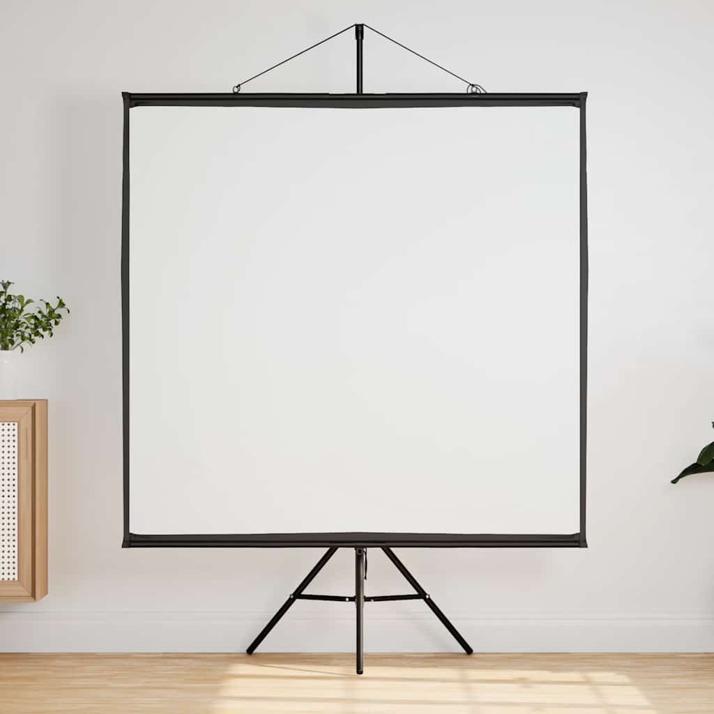 Vidaxl projectiescherm met statief 72 inch 1:1