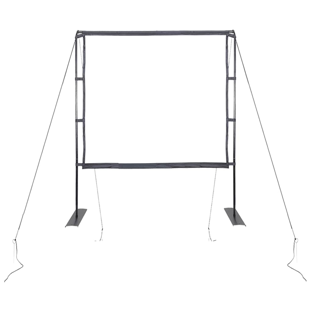 Vidaxl projectiescherm met statieven 89 inch 1:1