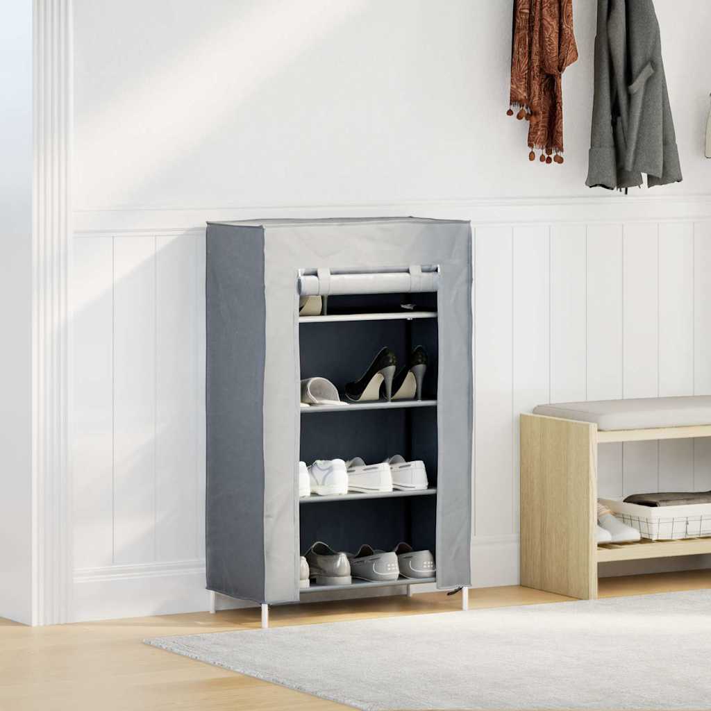 Vidaxx zapatero 60,5x30x97 cm gris no tejido