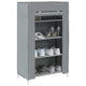 Vidaxx zapatero 60,5x30x97 cm gris no tejido