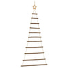 Vidaxl hangende kerstboom met topster 74x150 cm natuurlijke tak