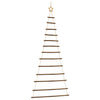 Vidaxl hangende kerstboom met topster 86x180 cm natuurlijke tak