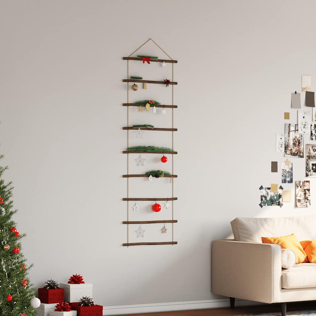 Vidaxl Wall Decoration Scala a forma di ramo naturale 50x150 cm
