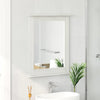 Vidaxl spiegel vigo antiek wit 55,5 x 5 x 70 cm massief grenenhout