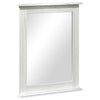VidaXL espejo vigo blanco antiguo 55,5 x 5 x 70 cm madera maciza de pino