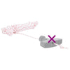 Vidaxl Trekkoord Start Cord Blanco y rojo Ø3 mm 10 M Nylon