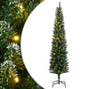 Vidaxx albero di Natale artificiale stretto con 300 LED 240 cm
