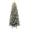 Albero di Natale artificiale Vidaxx con 300 LED e neve 240 cm