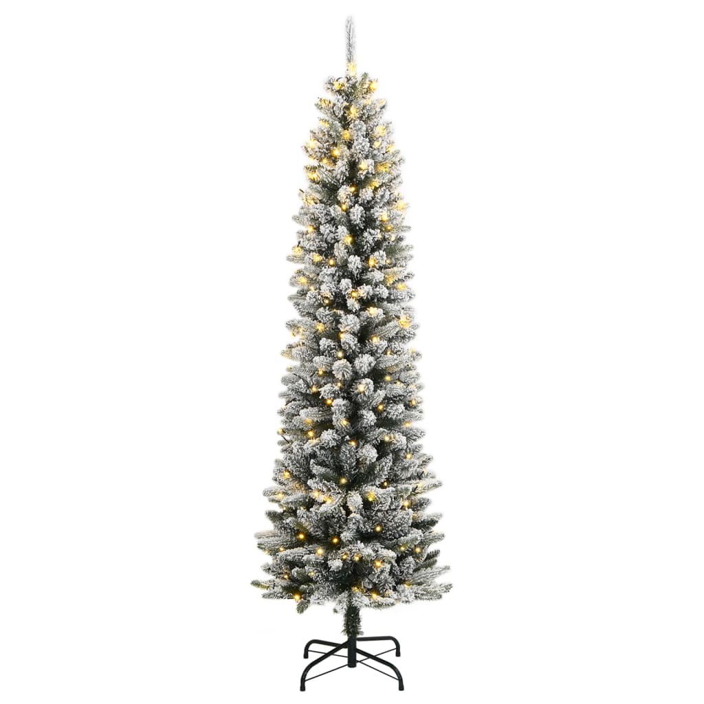 Árbol de Navidad artificial Vidaxx con 150 LED y nieve 150 cm