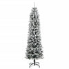 Albero di Natale artificiale Vidaxx con 150 LED e neve 150 cm